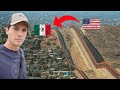 Así es CRUZAR la frontera USA/MÉXICO (Que Contraste🤯)