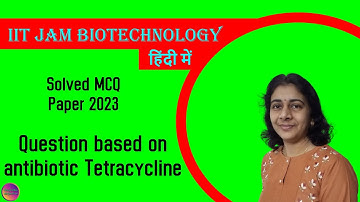 IIT JAM Biotechnology | Paper 2023 | Solved MCQ | Solving Questions with Gauri ma’am