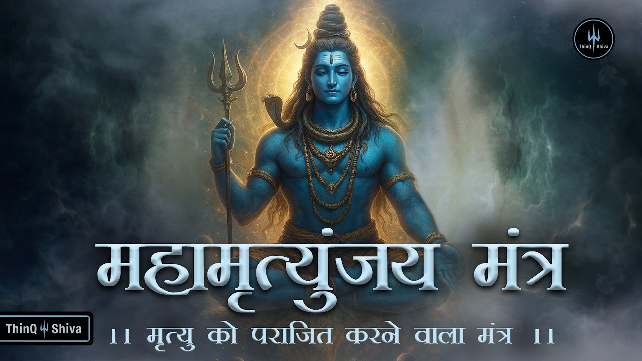 Powerful Mahamrityunjay Mantra 108 Times with Lyrics| Monday Special Shiva Mantra|महामृत्युंजय मंत्र