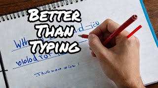 Handwriting Is The Secret To Better Retention