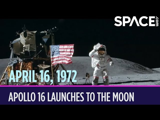OTD in Space – April 16: Apollo 16 Launches to the Moon - YouTube