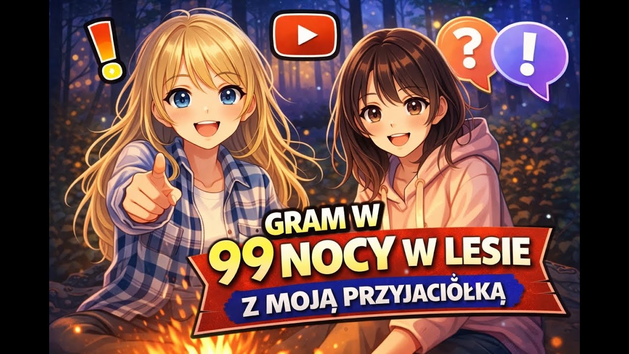 Gram w 99 Nocy w lesie z moją przyjaciółką!!!