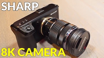Sharp 8K Cinema Portable Camera