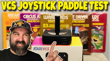 Atari VCS Joystick Paddle Test:  Does It Work?