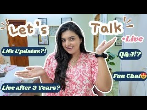 let's Talk 😍Juhith Vlogs is Live…✨
