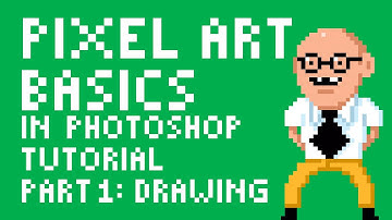 Pixel Art Basics in Photoshop Part 1: Drawing by PXLFLX