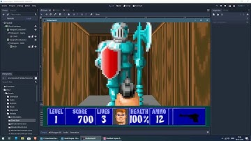 Wolfenstein 3D recreated in Godot 3.1 (wip)
