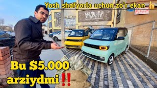 O'zbekistonda 2023yilda bu electro mobil arzonmi⁉️ Узбекистанда 2023йлда бу електро мобил арзонми⁉️