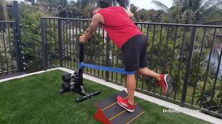 Terminal Knee Extension Rehabilitation Exercise on Star's Speed Board