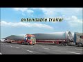 Ingenious Extendable Trailer DESIGN Makes Transporting HUGE Cargo EASY