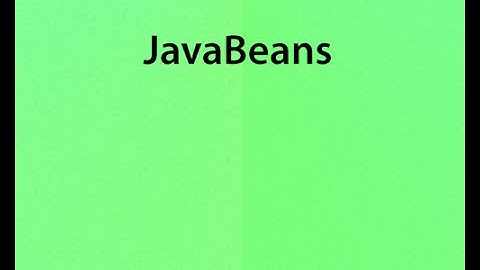 v10 JavaBeans