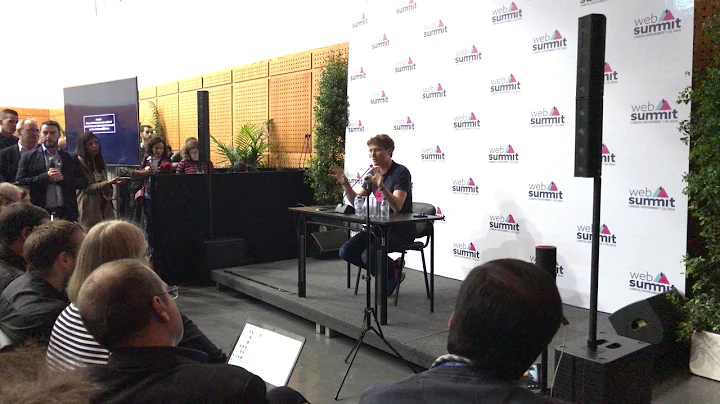 Web Summit 2016 in 4K - Paddy Cosgrave talks about future tech may be scary