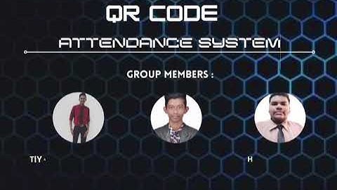 PBU FIYPROC DIS 20 - QR CODE ATTENDANCE SYSTEM