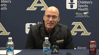 2025-26 Akron Zips Men's Basketball Post-Game Press Conference vs. Bucknell - 12/3/25 - Coach Groce