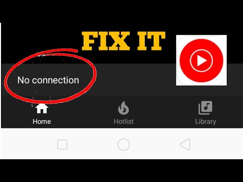 Fix YouTube Music App No Connection Problem Solved