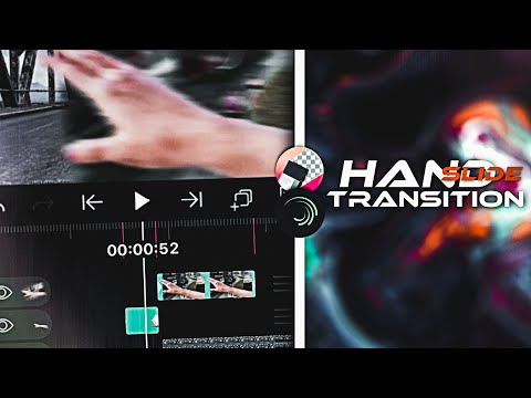 Hand slide transition on mobile | ANDROID & iOS | TUTORIAL
