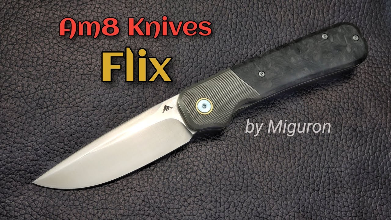 Miguron Am8 Flix: Front Flipper / Finger Flick Quality Blade