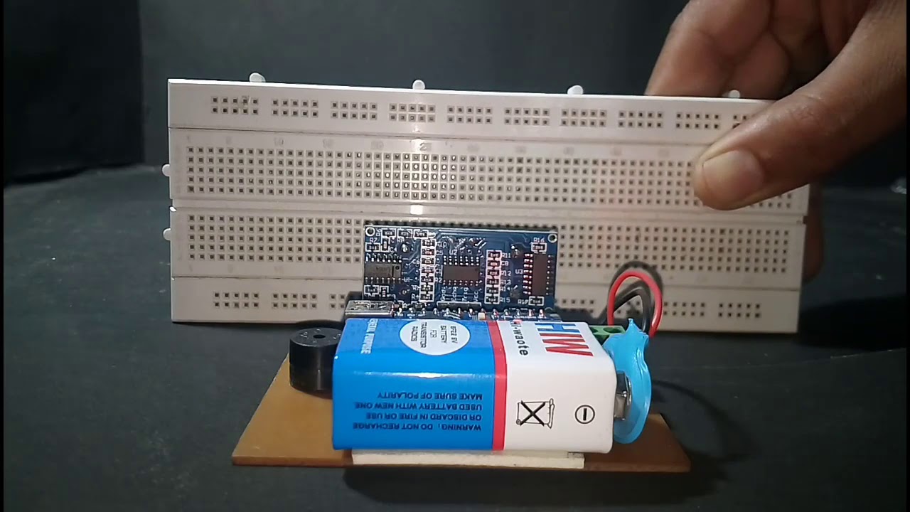 Ultrasonic Blind Walking Stick Using Arduino - YouTube