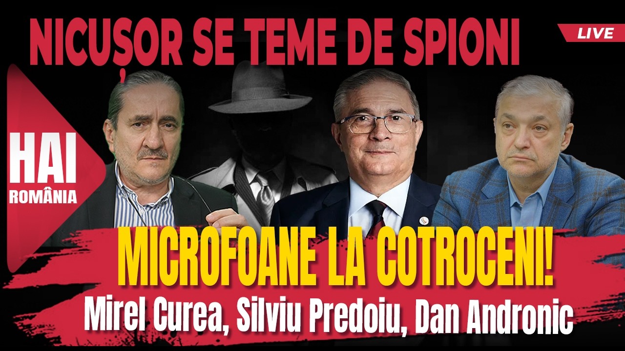 Nicușor se teme de spioni