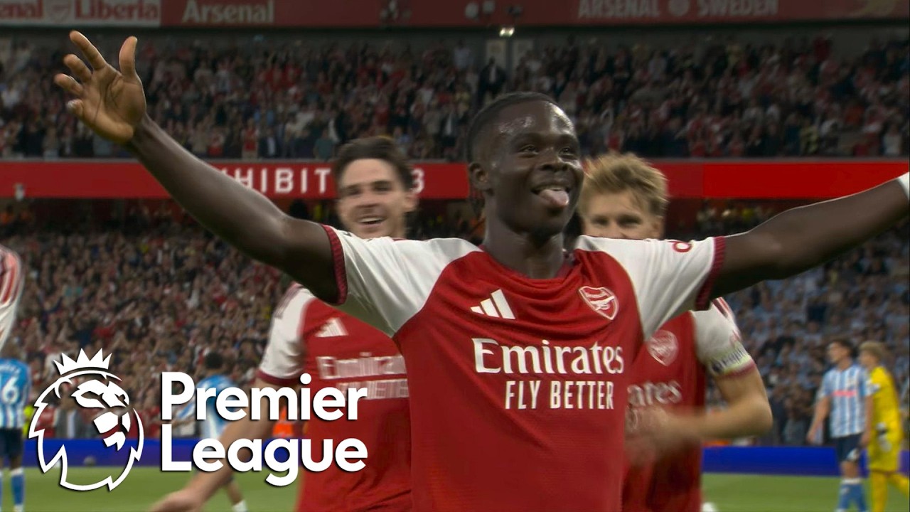 Bukayo Saka doubles Arsenal's lead against Coventry City | Premier League | NBC Sports