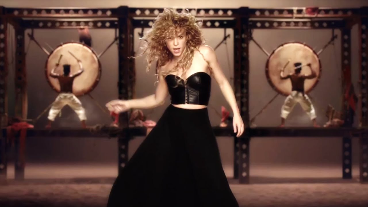 Клип песня ла ла ла. Shakira 1998.