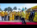 Happiness as Museveni and his wife live in Munyonyo for NRM manifesto launch