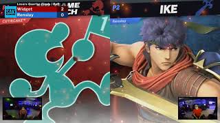 Pilot Program Monday #6 Losers Quarters Widget (Game and Watch) vs. Renslay (Ike)