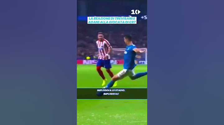 ADANI E TREVISANI REAGISCONO ALLA GIOCATA DI RONALDO! #ronaldo #calcio