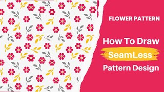 Seamless Pattern Design || Flower Pattern Corel Draw Tutorial