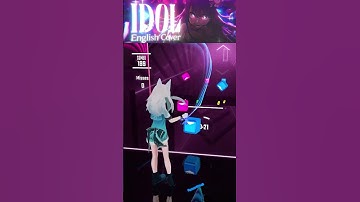 Thumbnail of IDOL【ENGLISH EDM COVER】「アイドル」 by YOASOBI【Aries Shepard】　[ビートセイバー/BeatSaber] #shorts