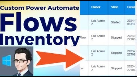 Power Automate Flow Inventory Automation | Get Reports from All Environments Step By Step Guide