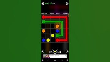 Flow Free 6x6 Level 26