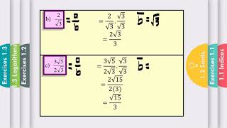DM015 20/21 TOPIC 1 Part 3 Surds