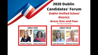 2020 Dublin Unified School District Candidates Forum 09-17-2020