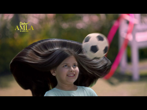 Dabur Amla Hair Oil for Long Hair and Healthy Hair. Kids Hair Oil with Amla for Thicker Hair Growth