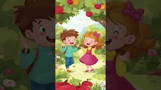 A for Apple | ABC Song for Kids | Hindi English Nursery Rhymes | KiddoVerse