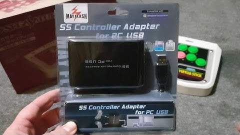 SEGA SATURN CONTROLLER ADAPTER CONVERTER FOR PC - REVIEW
