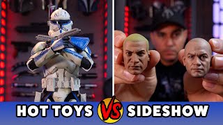 Hot Toys Captain Rex UNBOXING + Hot Toys VS Sideshow