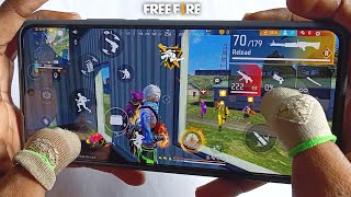 20+ KILLS TOTAL: HANDCAM GAMEPLAY 🤯 POCO X6 PRO 120HZ - 4 Finger CUSTOM HUD 💥 screenshot 1