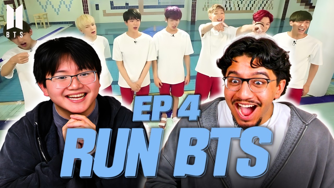 OUR FIRST TIME WATCHING RUN BTS EPISODE 4 | Reaction - YouTube