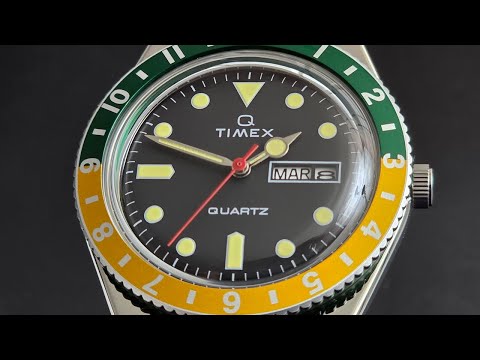 時計 Timex Wristwatch QTimex 38mm TW2U61000 TIMEXWatch QTimex Black Dial Quartz Japanese Movement 38MM