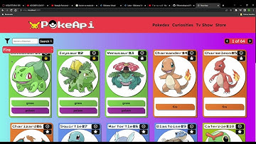 Pokedex with react-demo