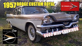 1957 Dodge Custom Royal SURVIVOR  Walkaround of the INCREDIBLE Low Mileage Forward Look Swept Wing