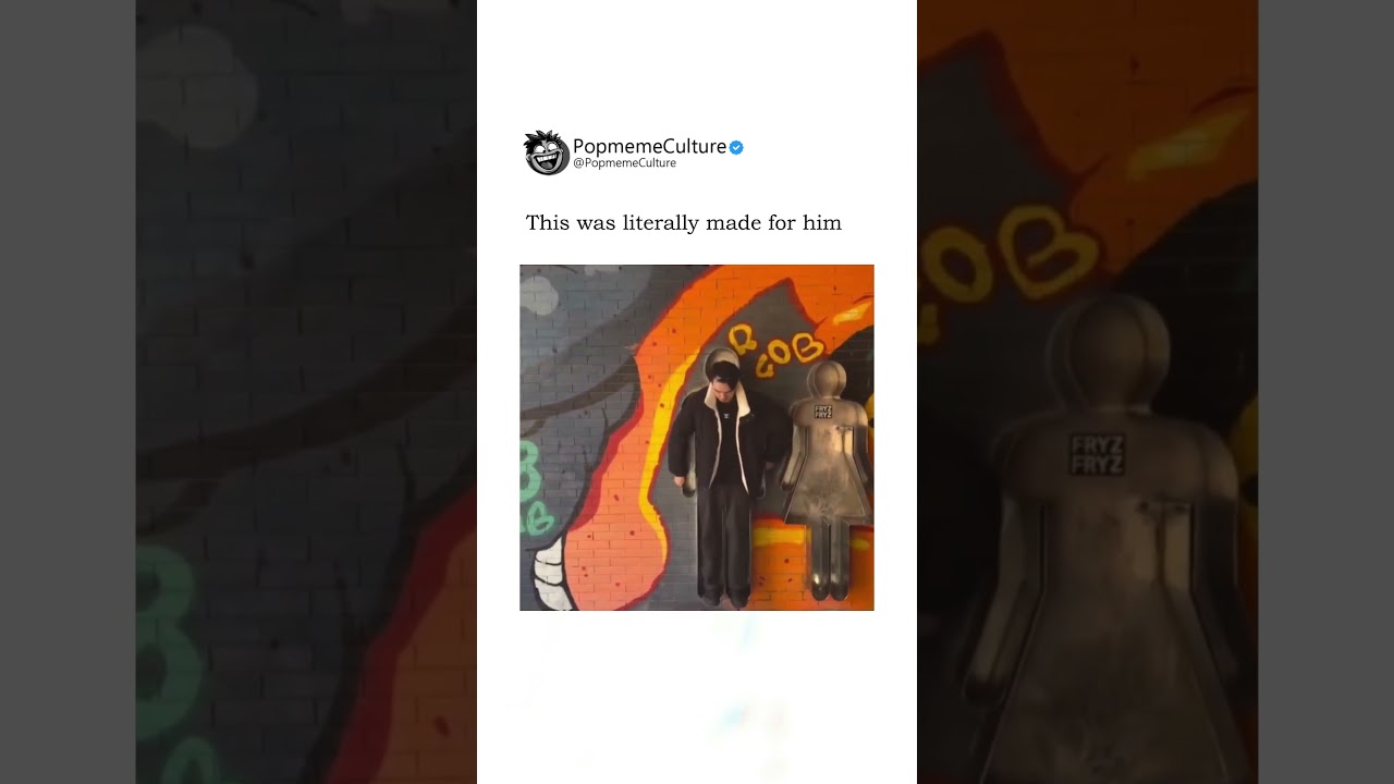 This was literally made for him 😭