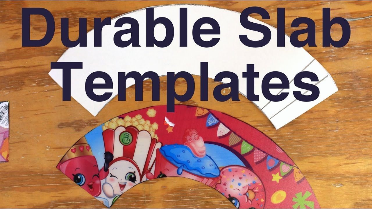 Teacher Toolbox Making Durable Slab Building Templates Youtube