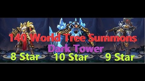 Trials Of Heroes - S172 | 140 World Tree Summon | Fusing 10 Star Frost Gorilla | Trinh Nguyen