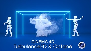 Cinema 4D Smoke Animation - Turbulence FD & Octane Render