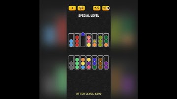 Ball Sort Special Level - Locked Ball (after Level 4310)