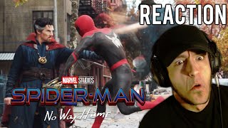 SPIDER-MAN: NO WAY HOME - Official Teaser Trailer REACTION (HD)