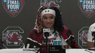South Carolina Final Four Postgame Press Conference - 2024 NCAA Tournament